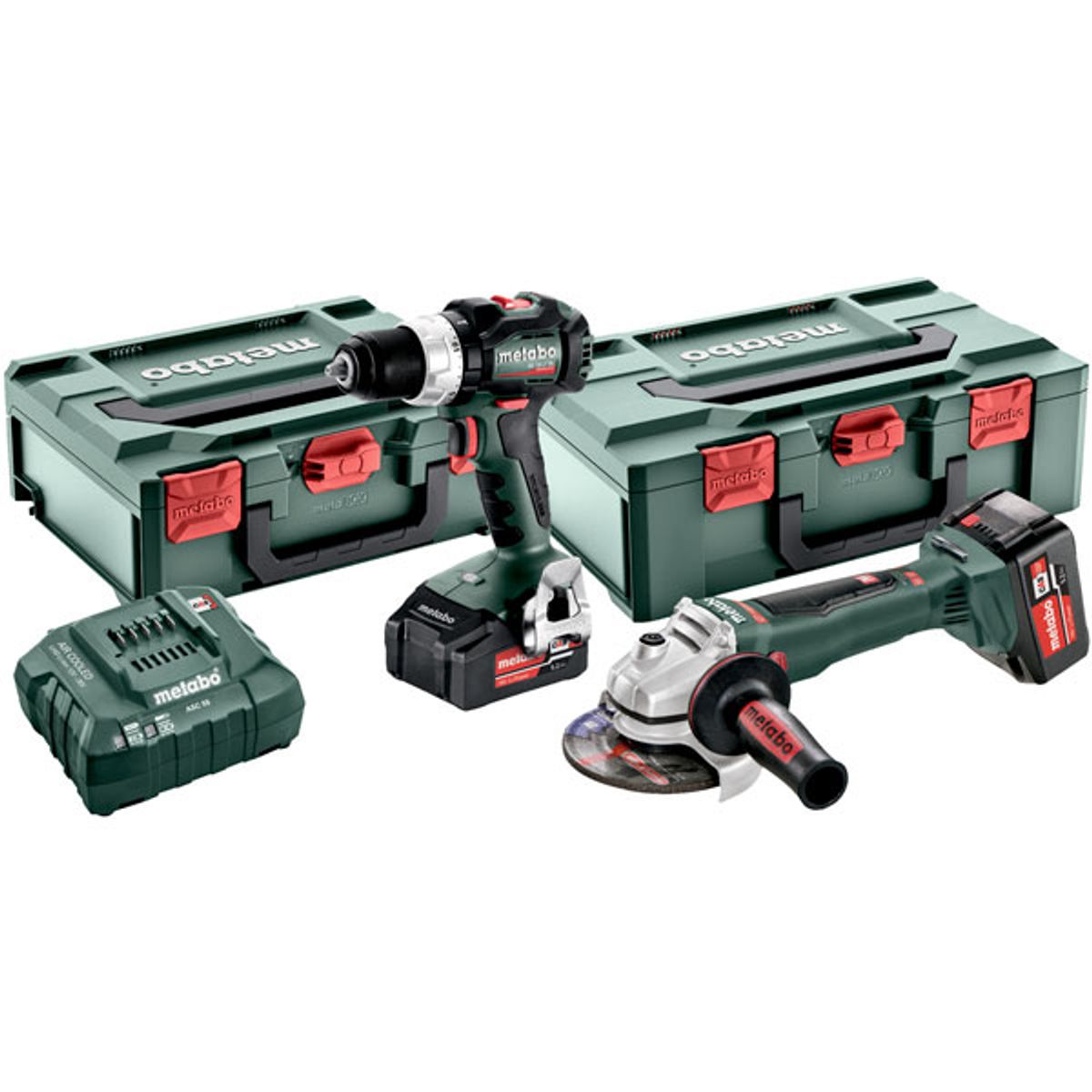 Metabo Combo SET BS 18 LT BL + WB 18 LTX BL 125