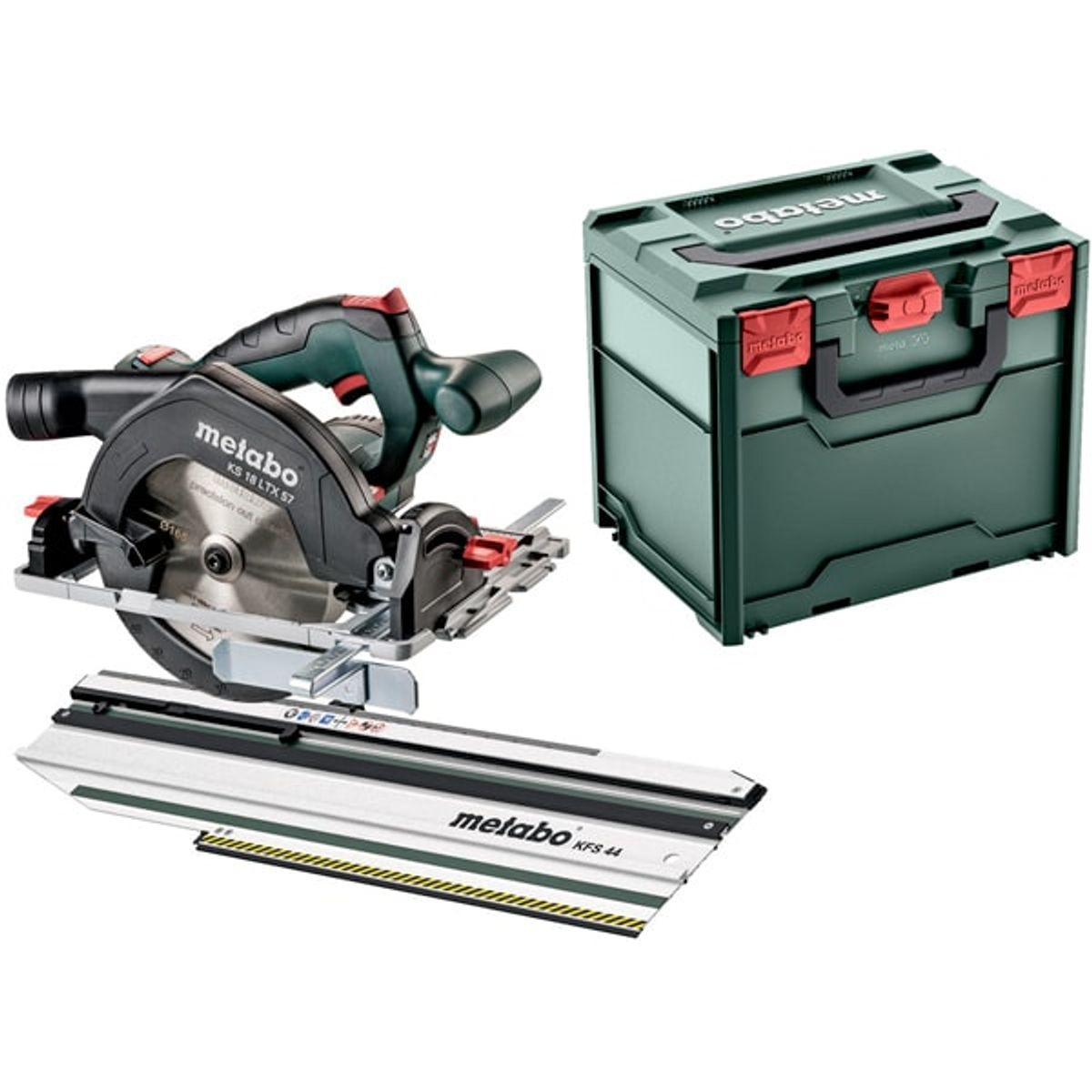 Metabo KS 18 LTX 57 solo rundsav + KFS 44