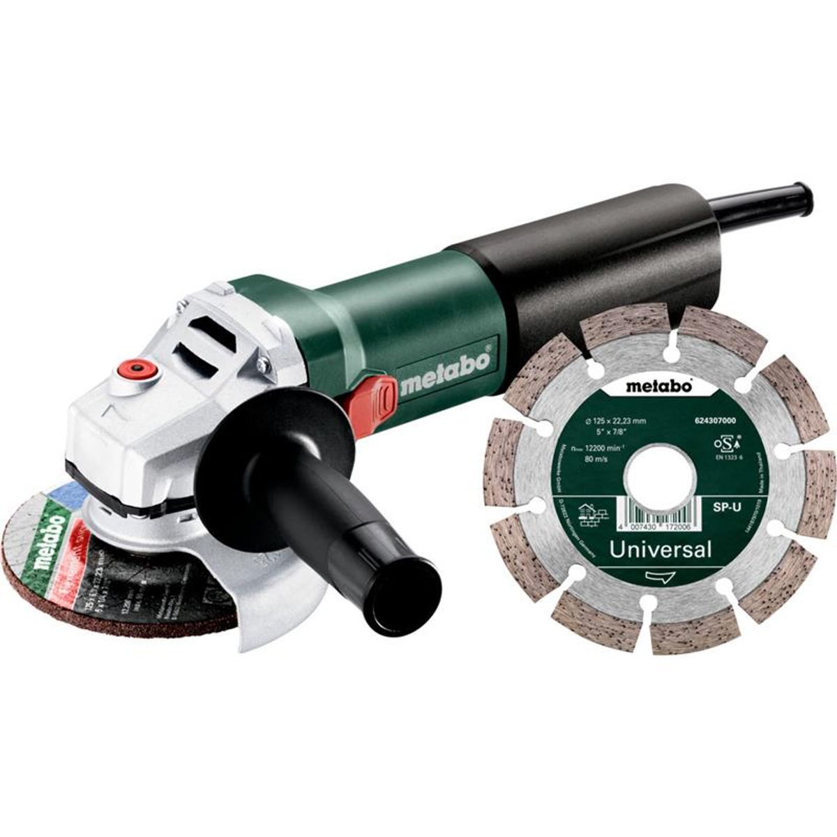 Metabo Vinkelsliber WQ 1100-125 SET