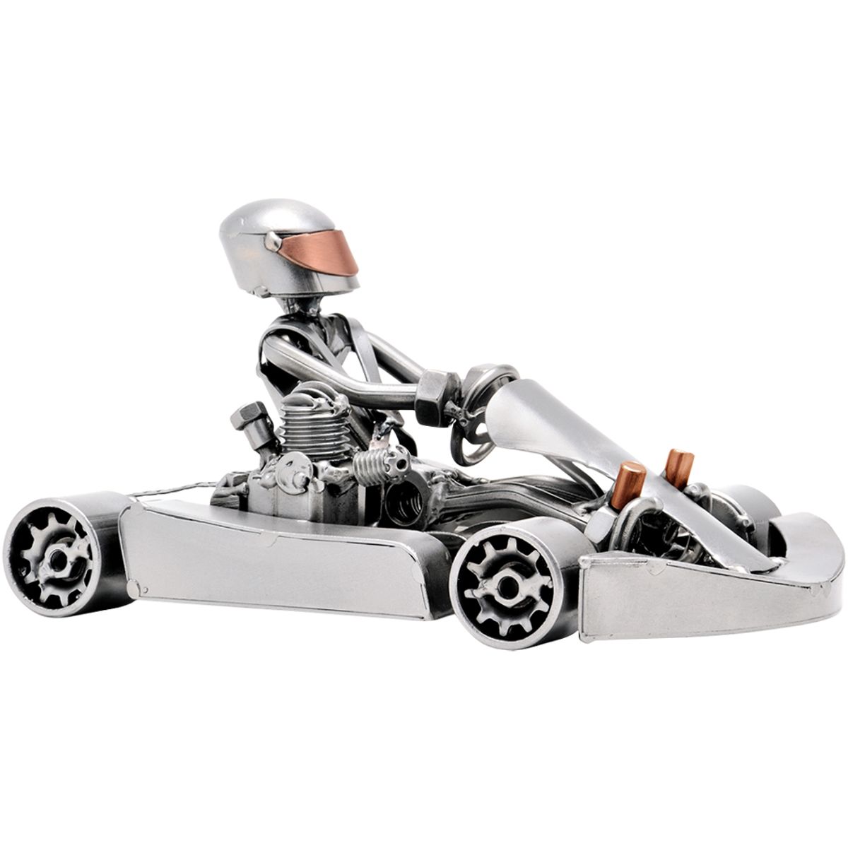 Metalfigur - Gokart