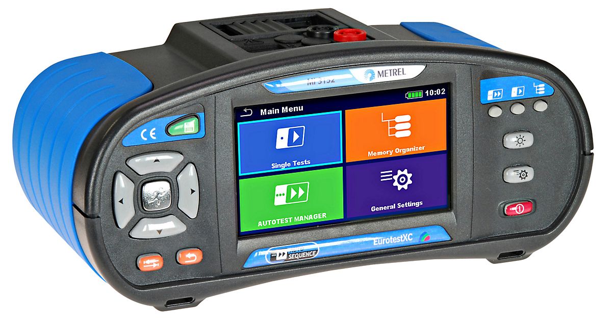 Metrel installationstester MI3152 Eurotest XC fuldautomatisk