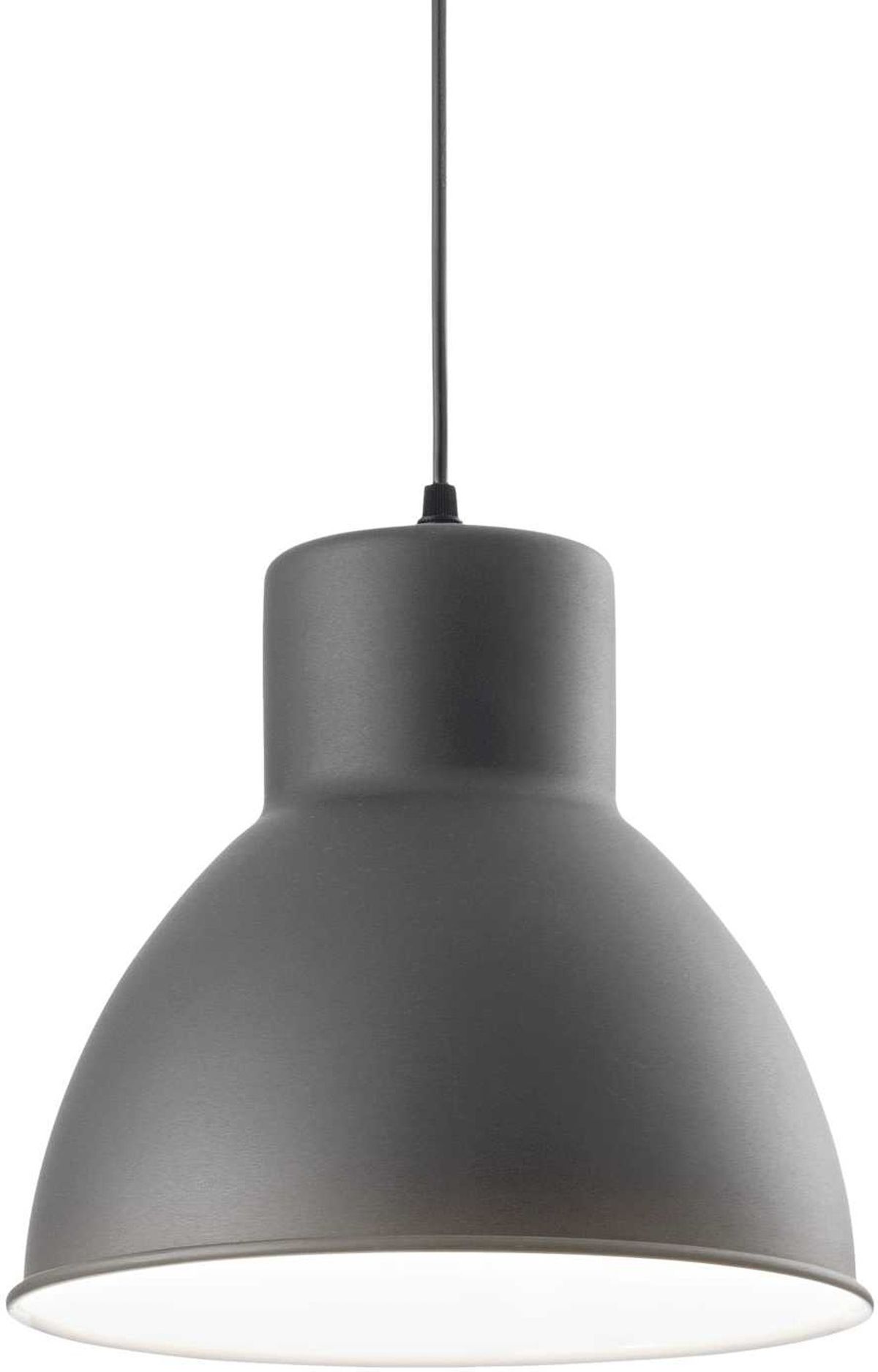 Metro, Pendel lampe, E27 max 1 x 60W, E27, grå/sort, metal, Ø275xHmin300/max2390mm