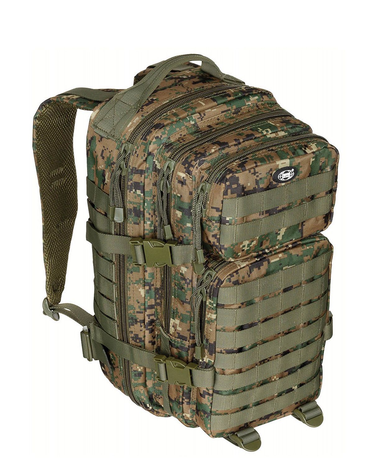 MFH Assault Rygsæk 30L Digital woodland