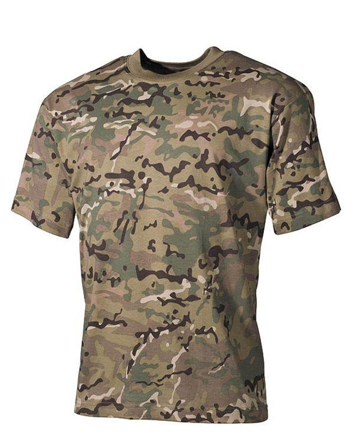 MFH Camouflage T-Shirt Børn Multicam