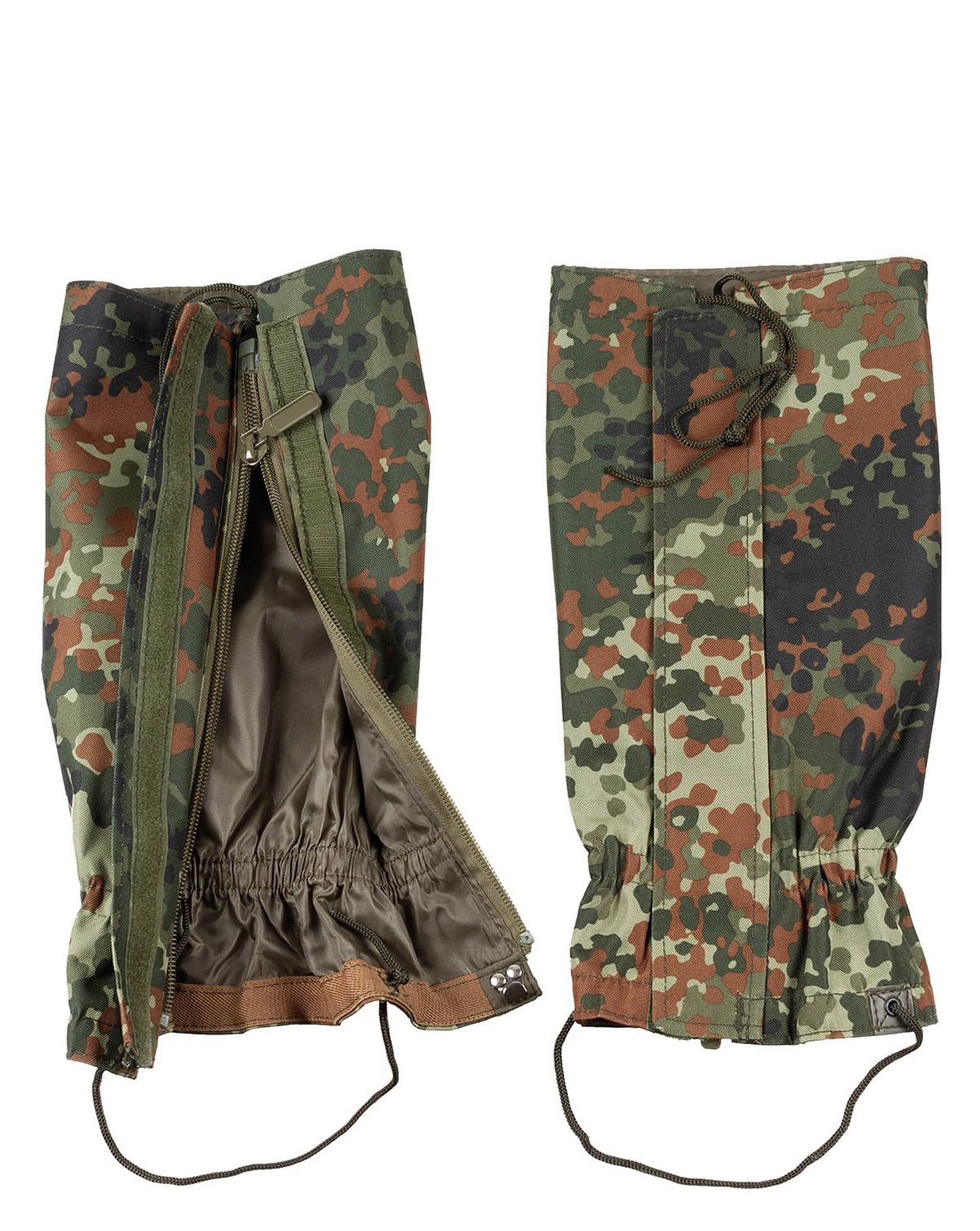 MFH Gaiters m. Lynlås & Velcro BW Flecktarn