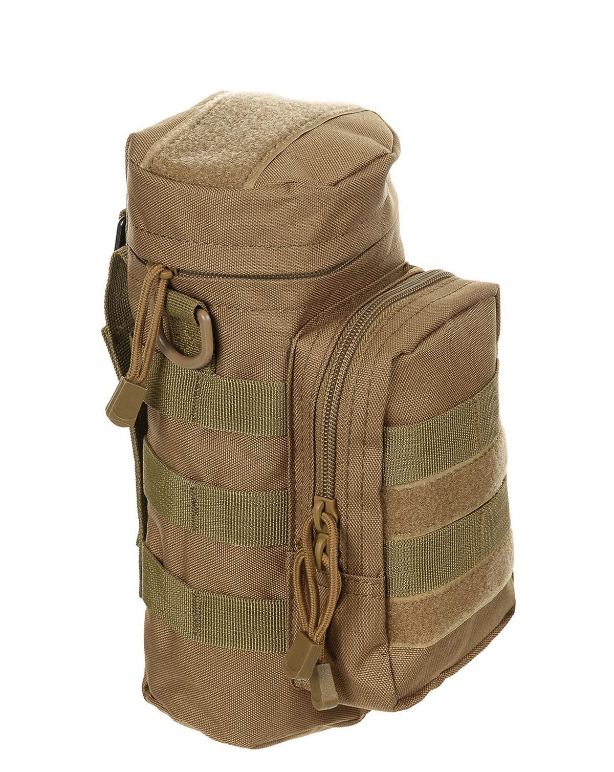 MFH MOLLE Vandflaske Pouch Coyote Brun