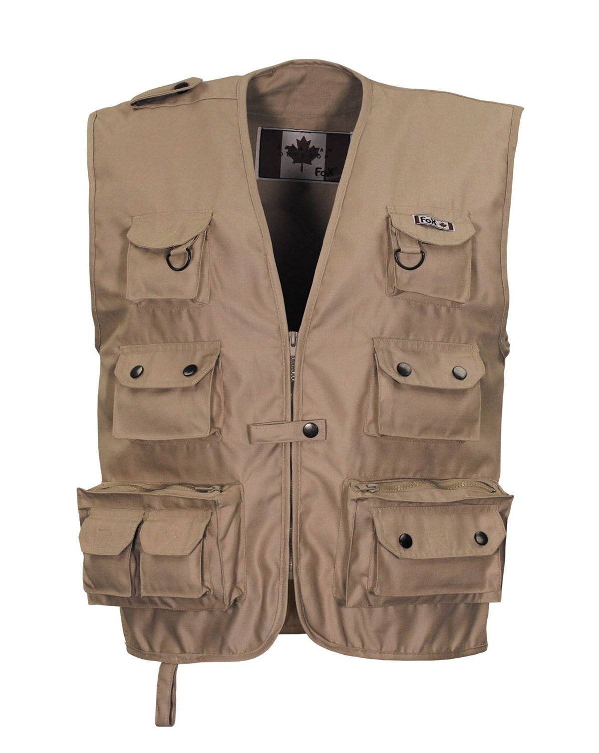 MFH Outdoor Vest Ekstra Kraftig Khaki