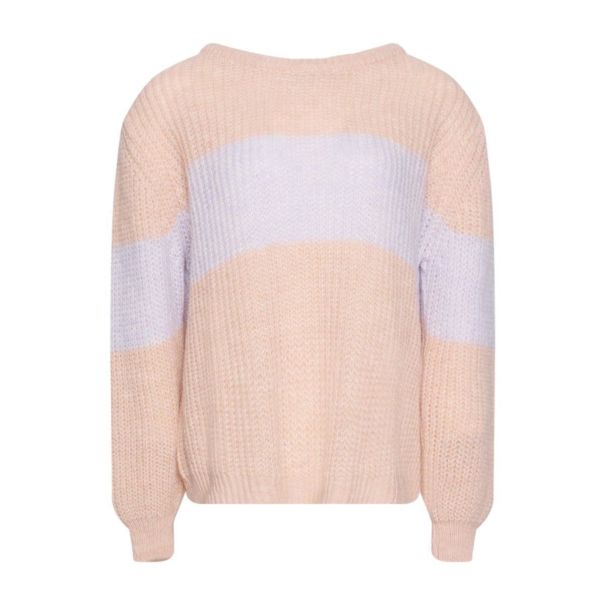 Mia Knit Sweater Apricot/Lavender Mix XS/S