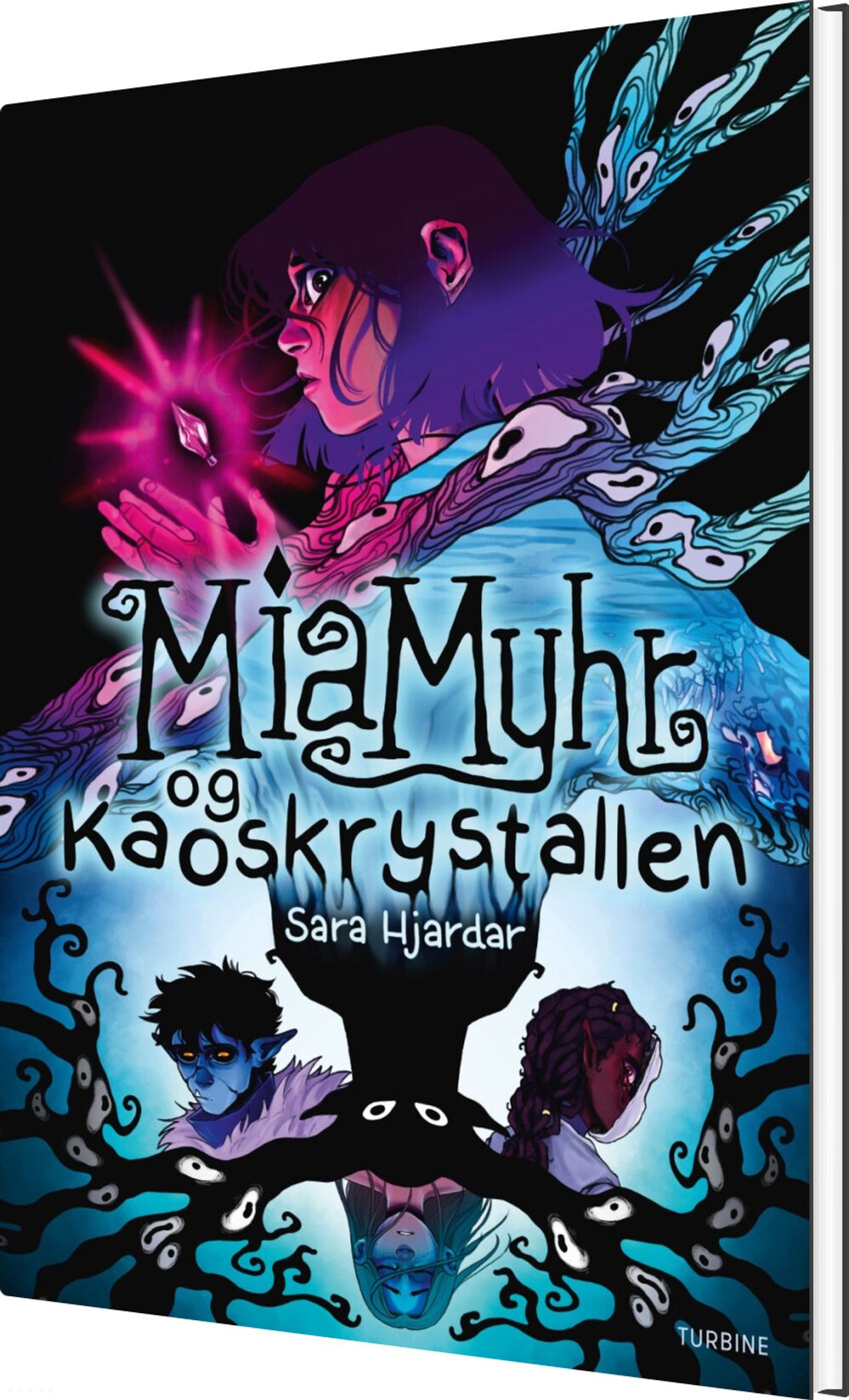 Mia Myhr Og Kaoskrystallen - Sara Hjardar - Bog