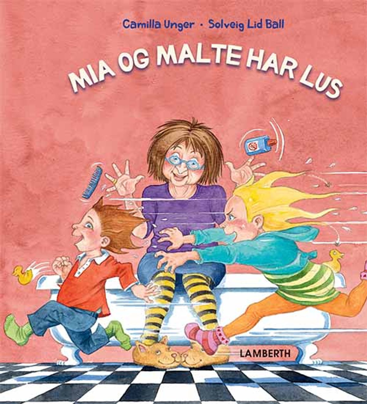 Mia og Malte har lus