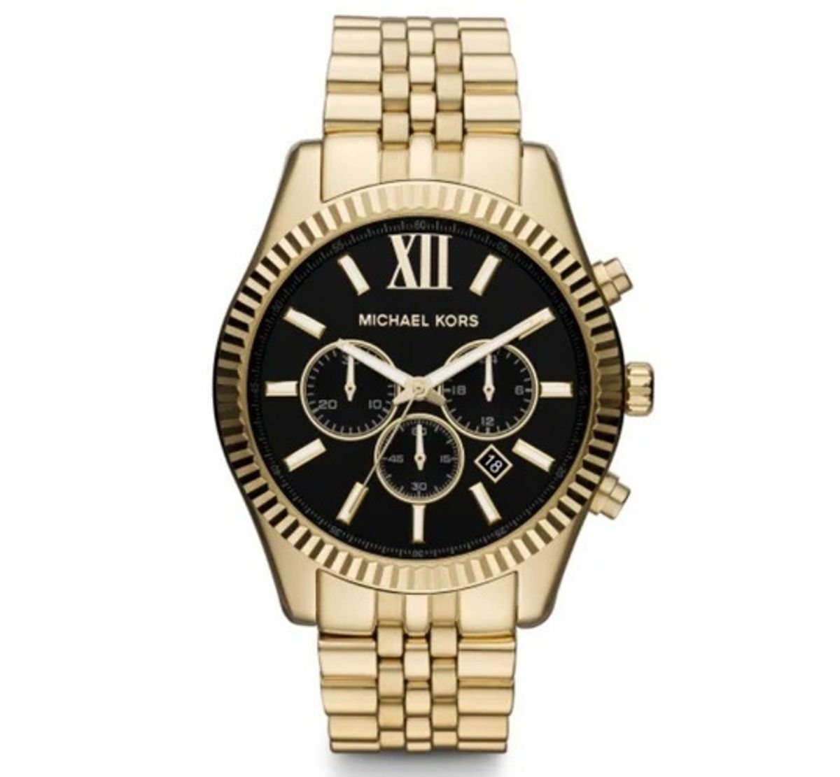 Michael Kors Lexington Black Herreur MK8286