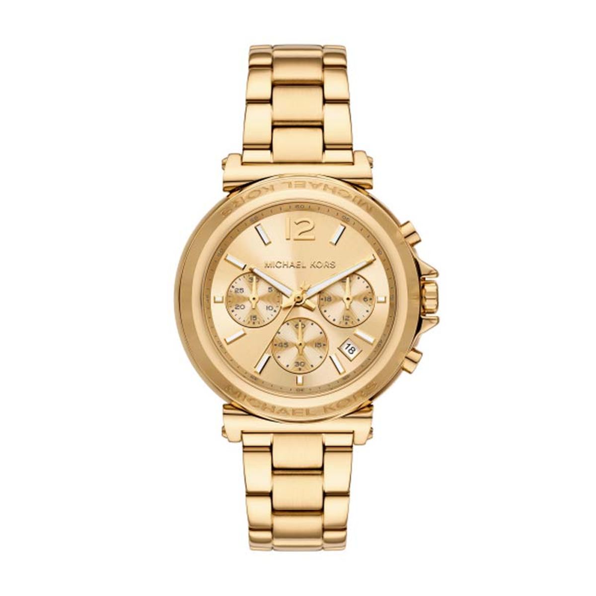 Michael Kors Maren dameur i guldfarvet med chronograf