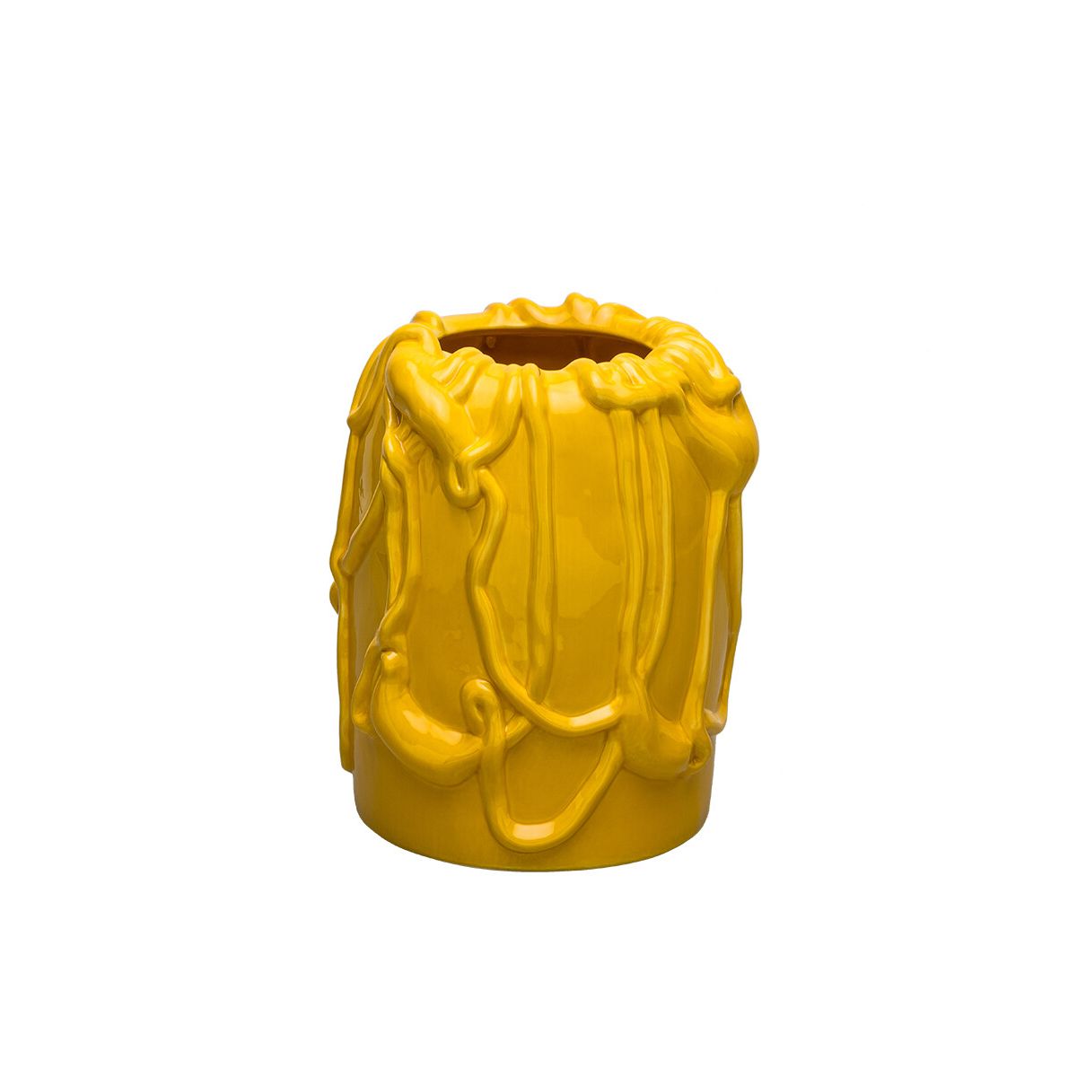 Michael Kvium Jam Vase, empire yellow fra raawii