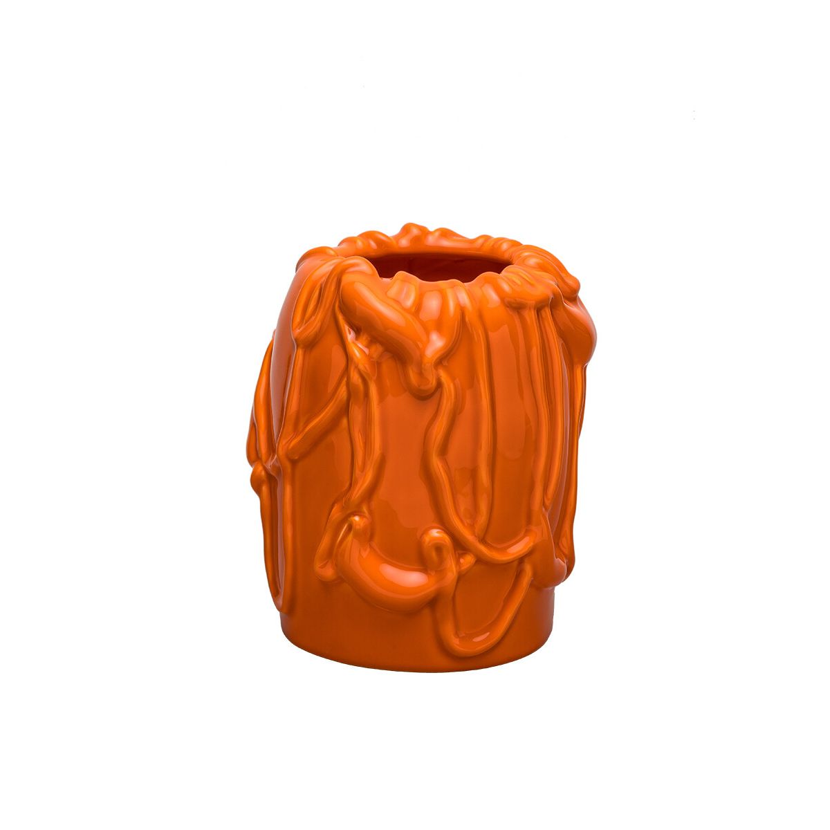 Michael Kvium Jam Vase, persimmon orange fra raawii