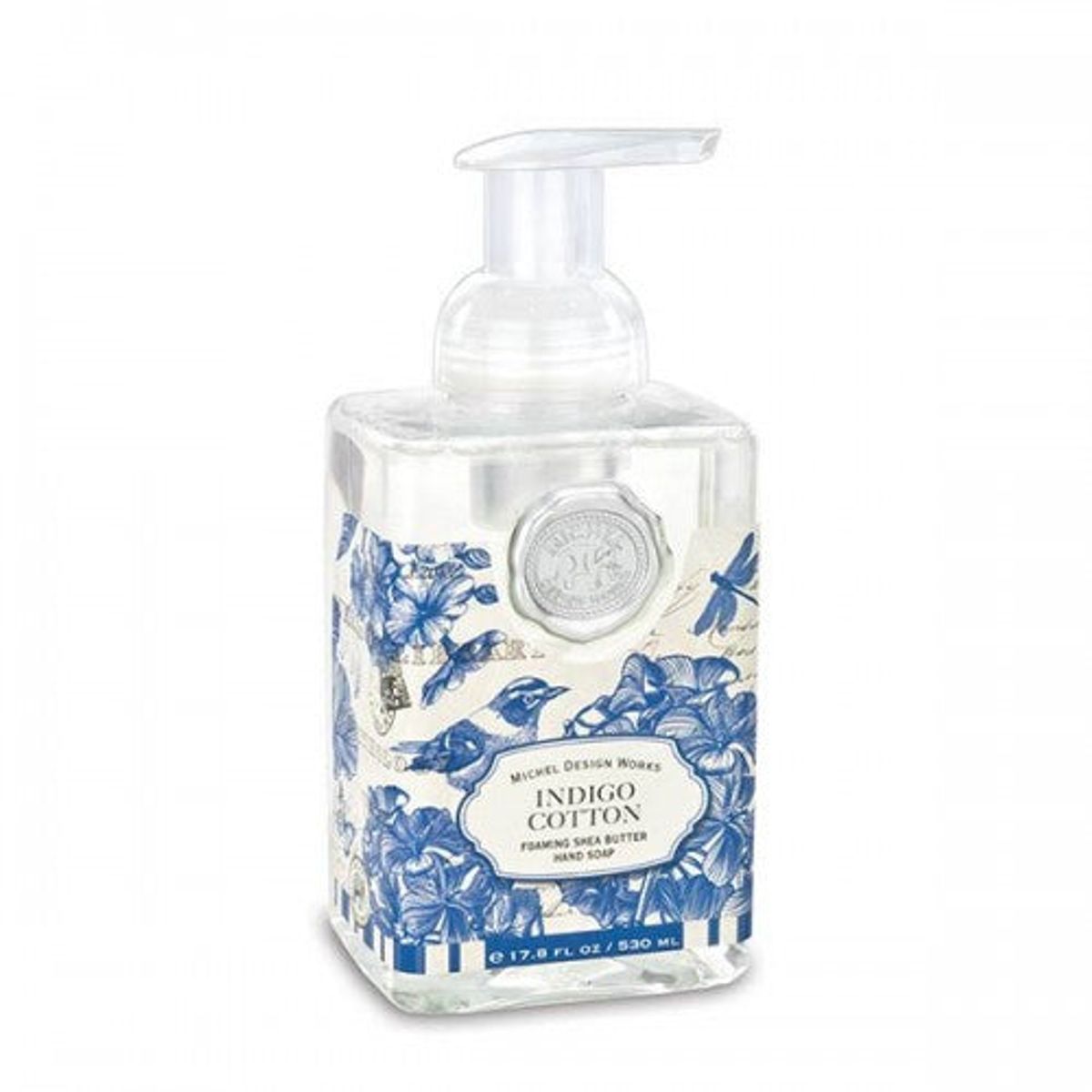 Michel skumhåndsæbe Indigo Cotton 530 ml.