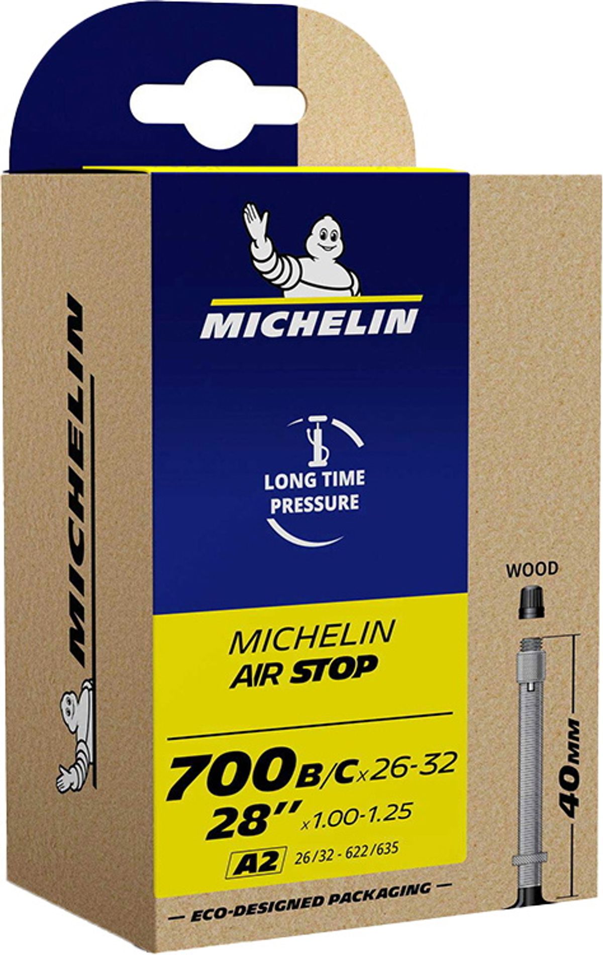 Michelin Airstop Tube 700x26-32c - Dunlop