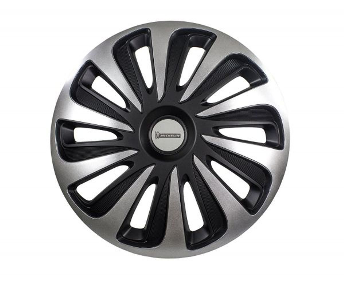 Michelin Hjulkapsler 14" Black 4 stk sæt