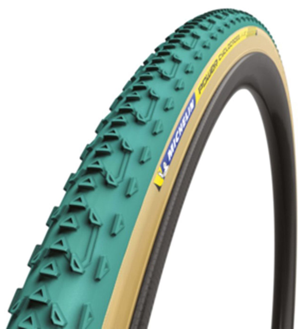 Michelin Power Cyclocross Jet Folding 700x33c (33-622) - Gravel Dæk - Grøn/Brun