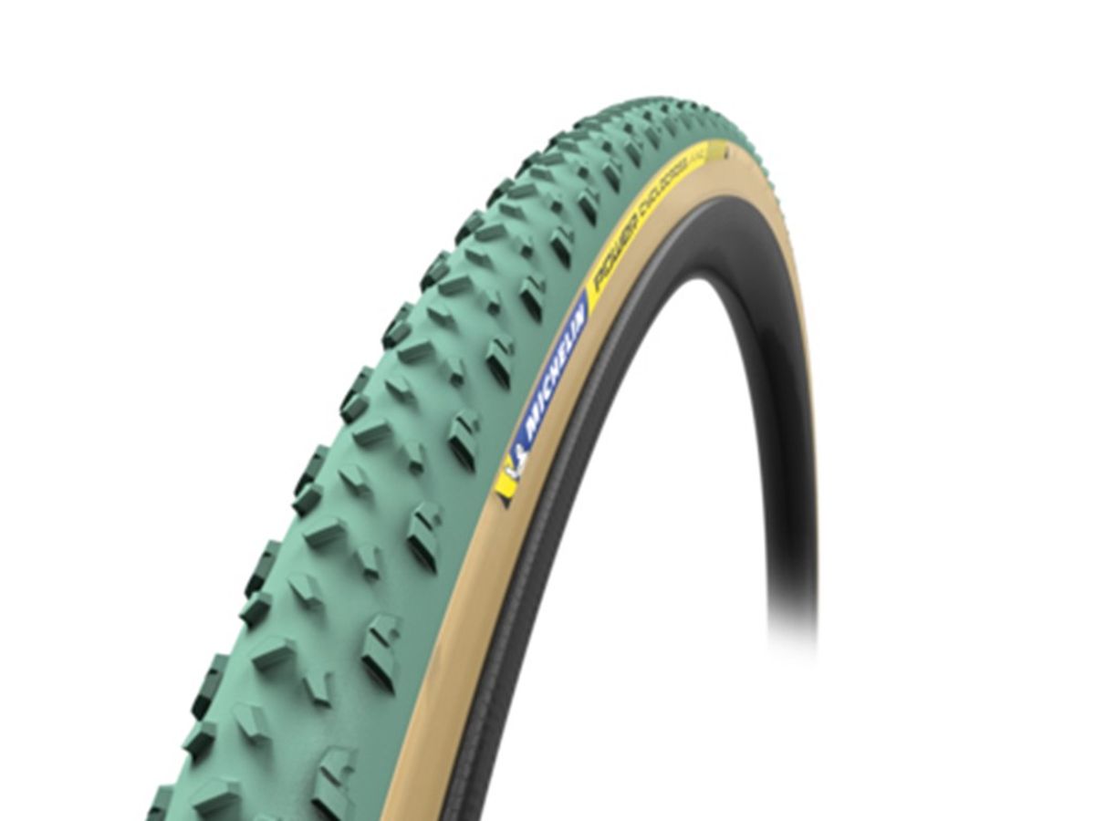 Michelin Power Cyclocross Mud Folding 700x33c (33-622) - Gravel Dæk - Grøn