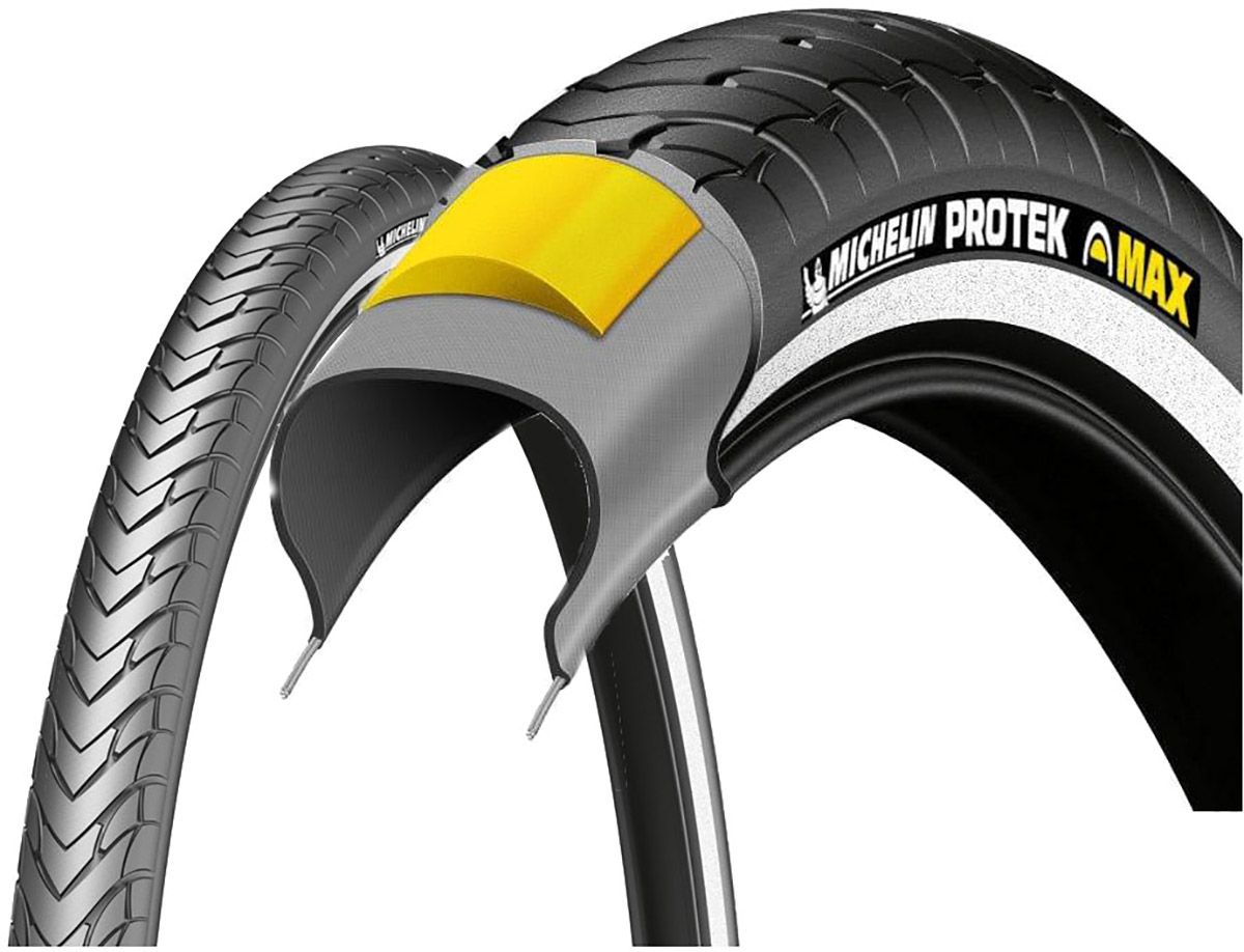 Michelin Protek Max Standard Hverdagsdæk 24x1.85