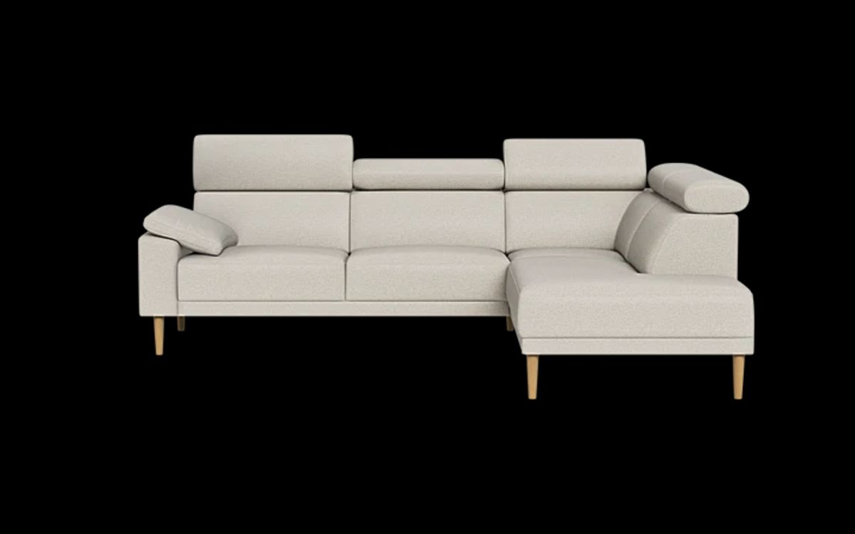 Michigan sofa med open end