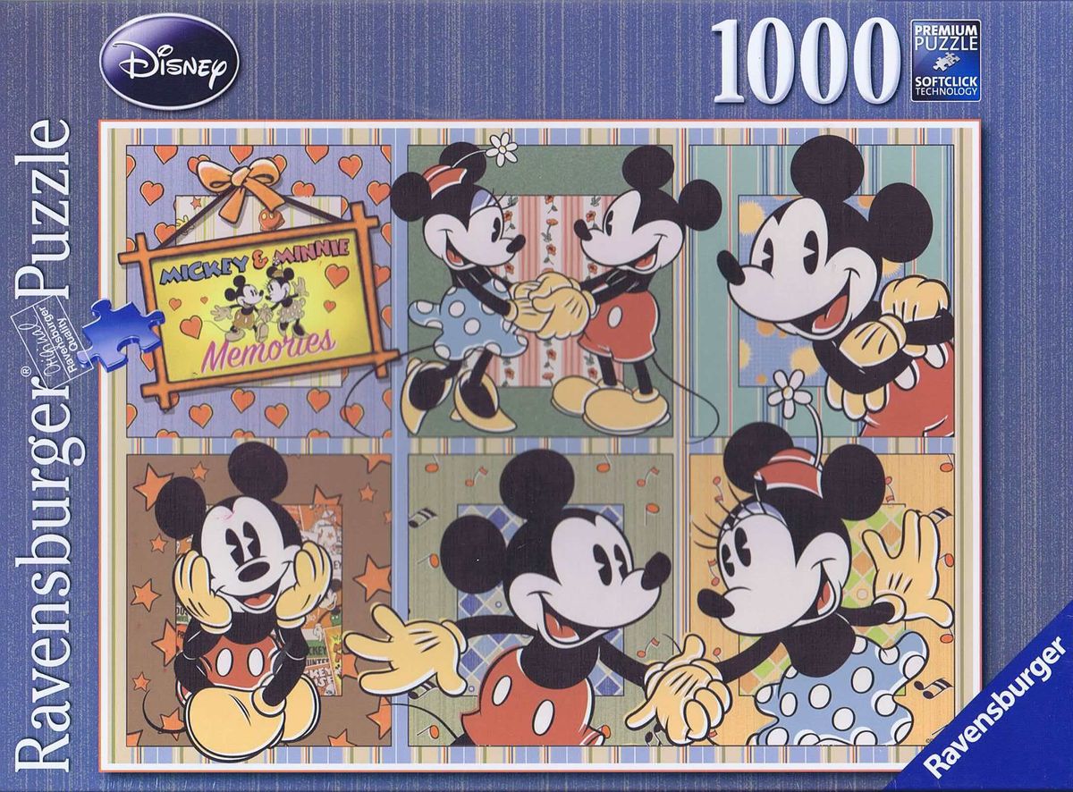 Mickey & Minnie Memories - 1000 brikker