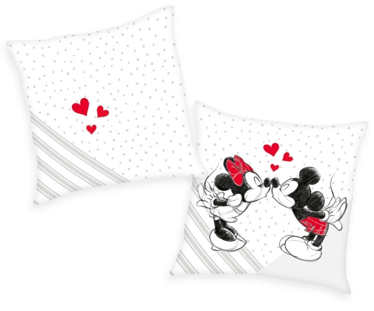 Mickey Og Minnie Soft Velboa Pude