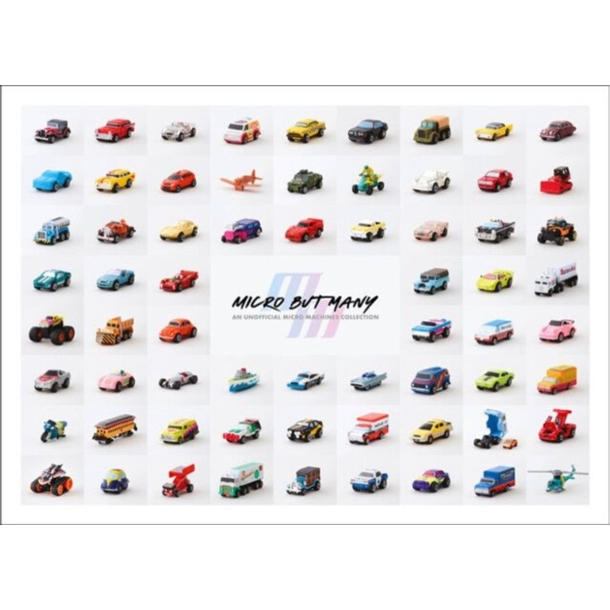 Micro but Many: an unofficial Micro Machines collection