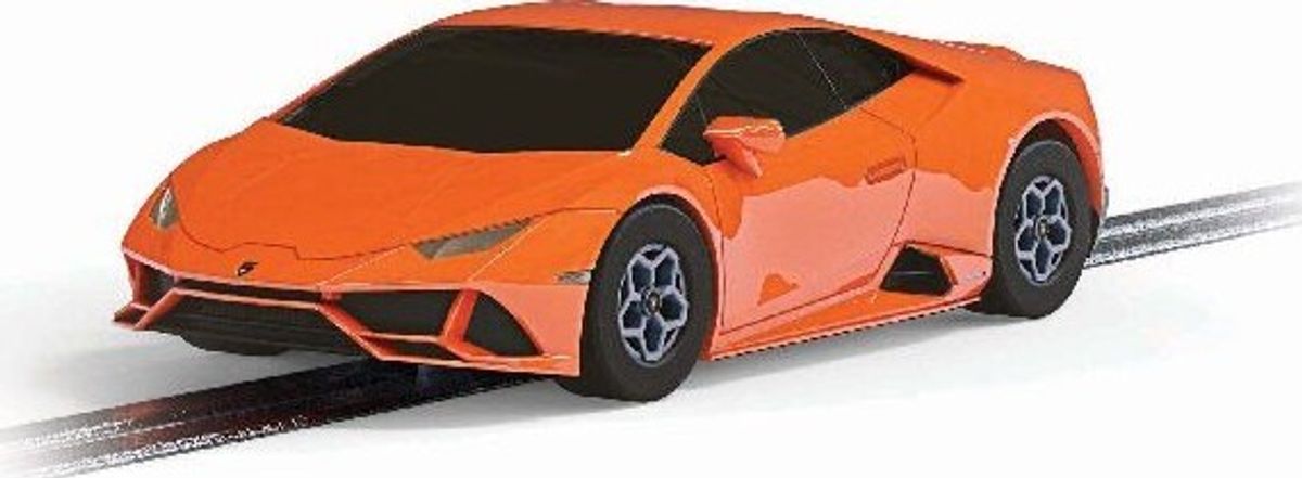 Micro Scalextric Bil - Lamborghini Huracan Evo Orange - G2213