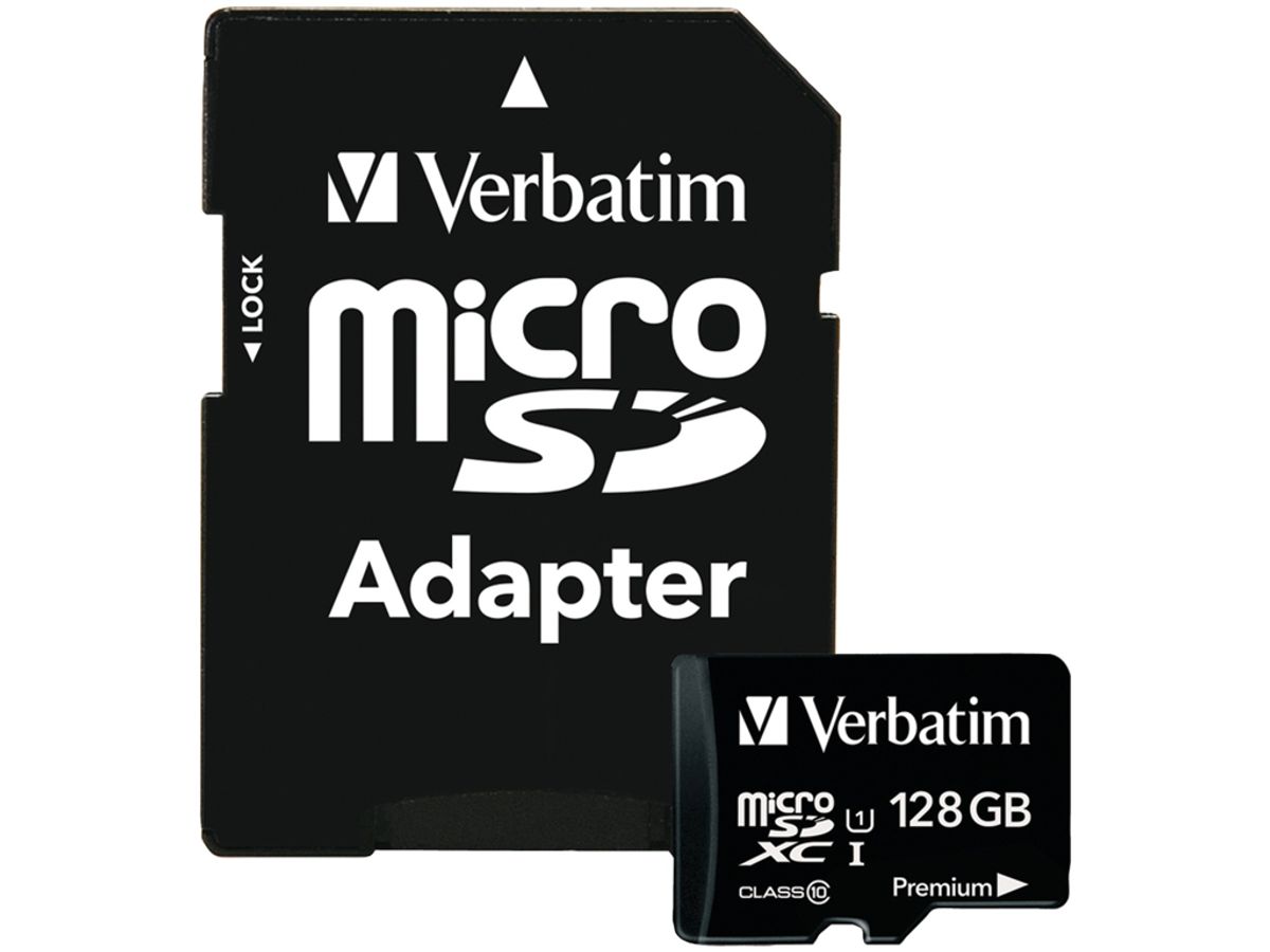 Micro Sdxc Kort Verbatim 128 gb