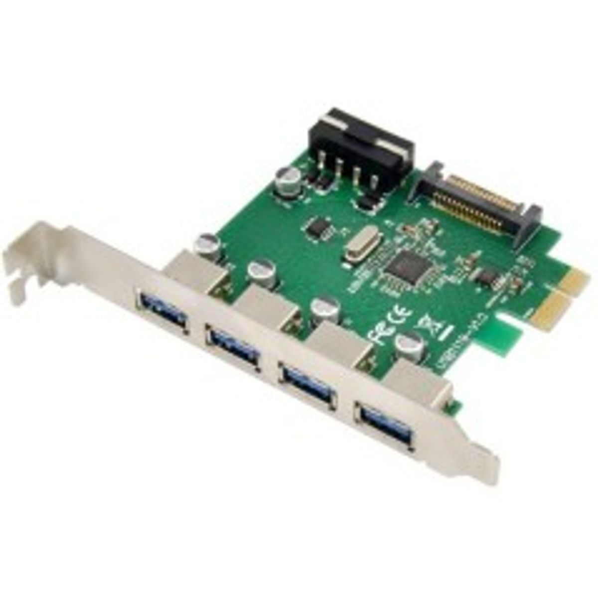 MicroConnect 4 port USB 3.0 PCIe card