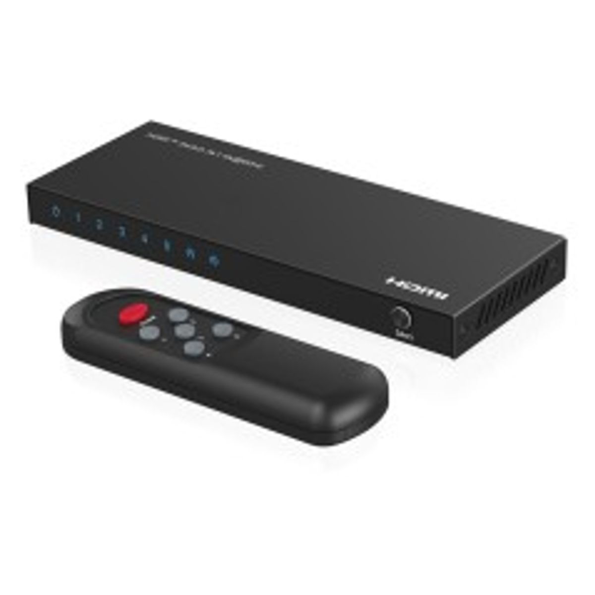 MicroConnect 4K@60Hz HDMI Switch 5x1, HDCP