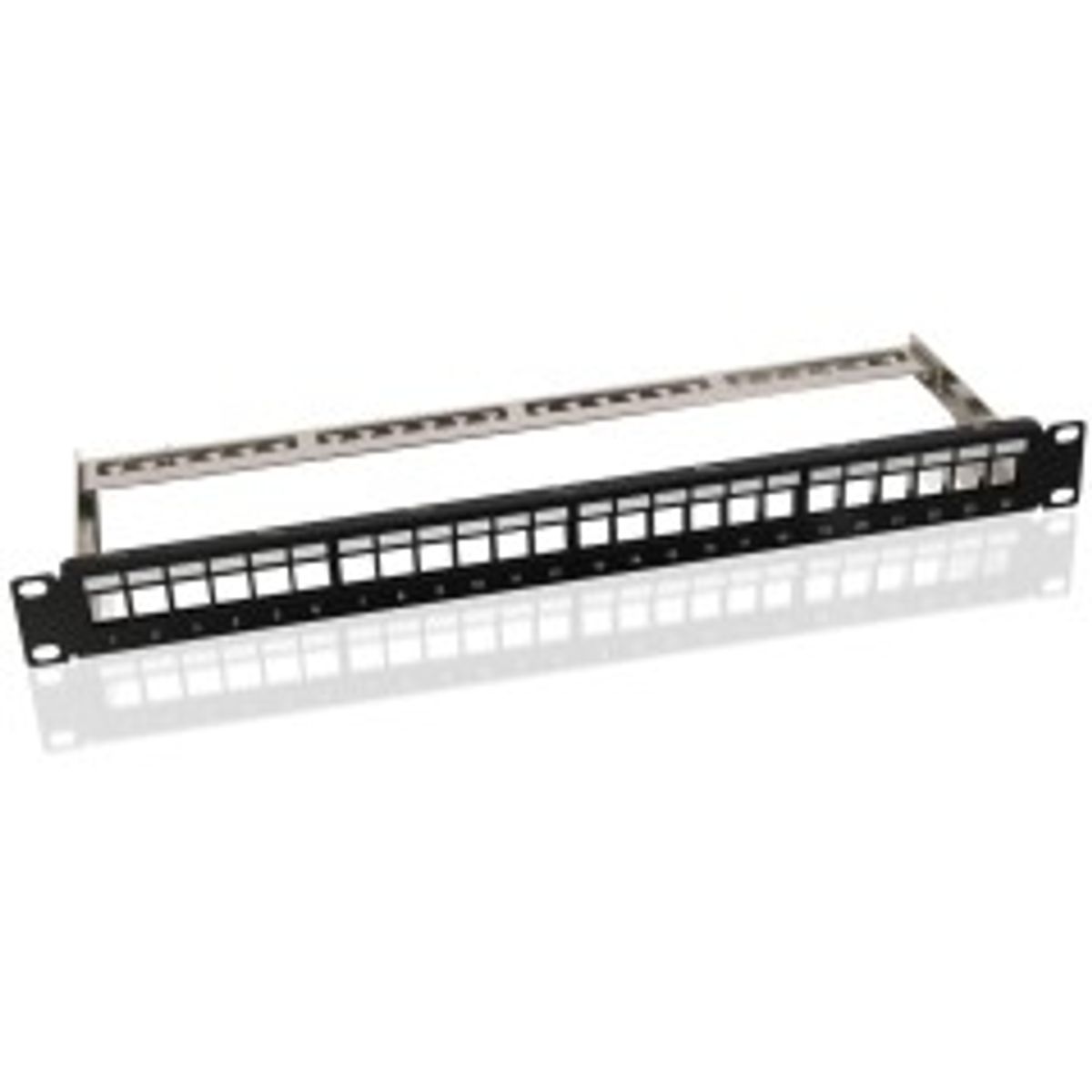 MicroConnect CAT6 24 port 19" Patch Panel,