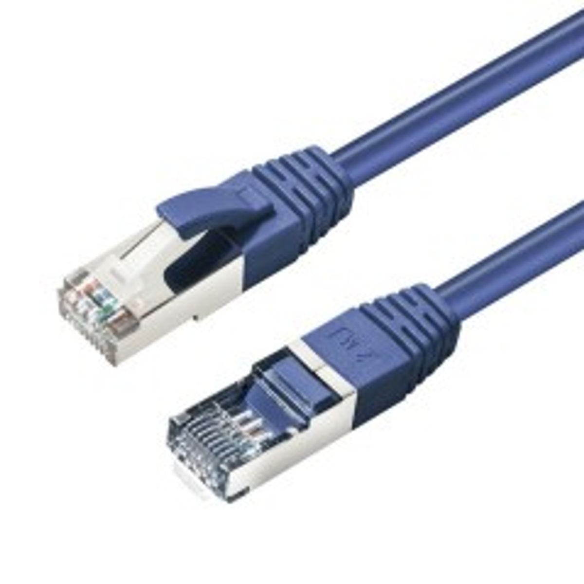 MicroConnect CAT6A S/FTP 1m Blue LSZH