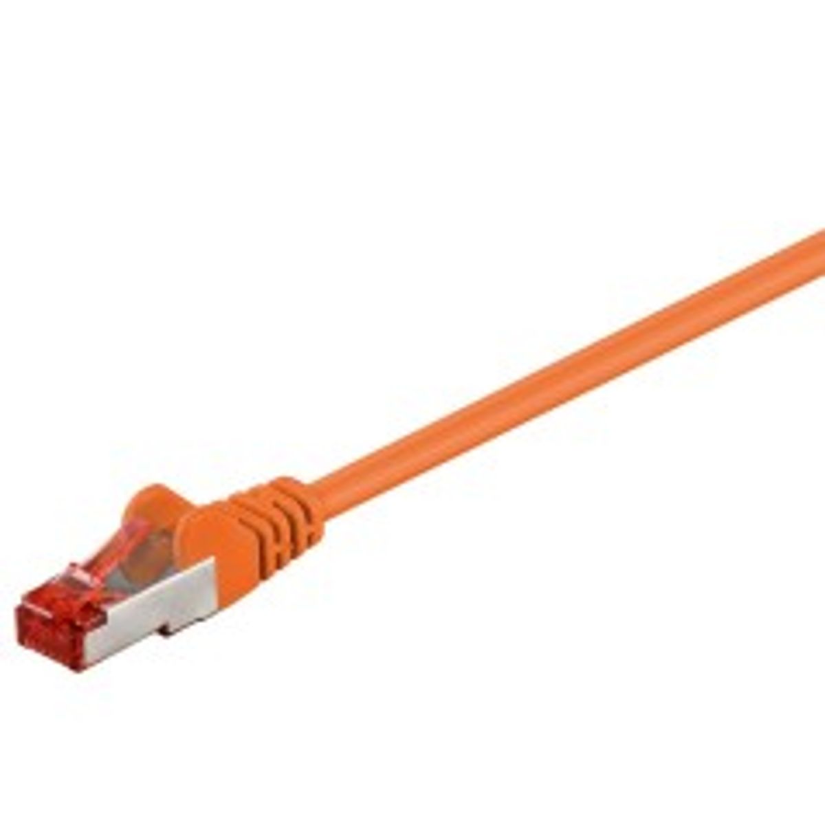 MicroConnect F/UTP CAT6 0.25m Orange PVC