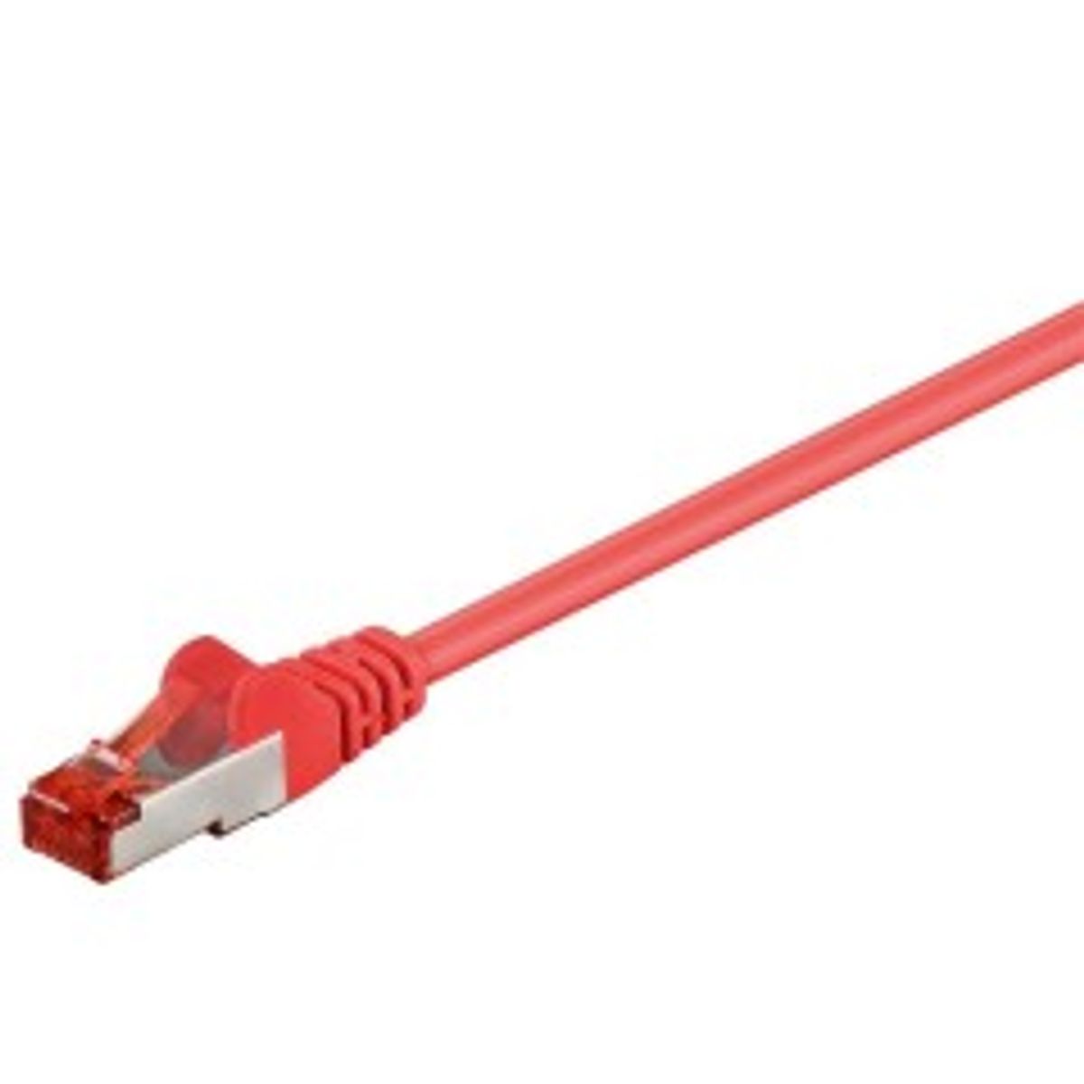 MicroConnect F/UTP CAT6 1m Red PVC