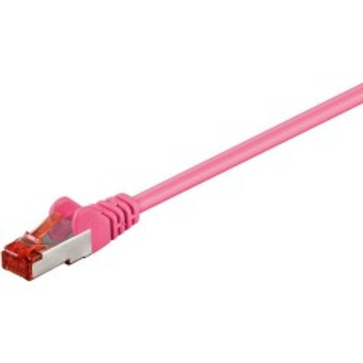 MicroConnect F/UTP CAT6 2m Pink PVC