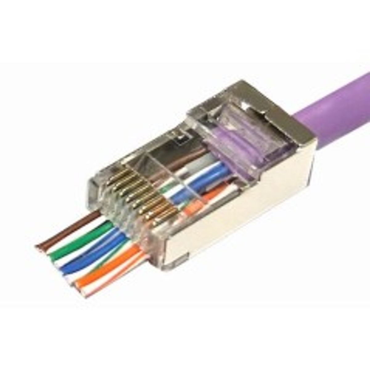 MicroConnect Modular EZ Plug RJ45 8P8C