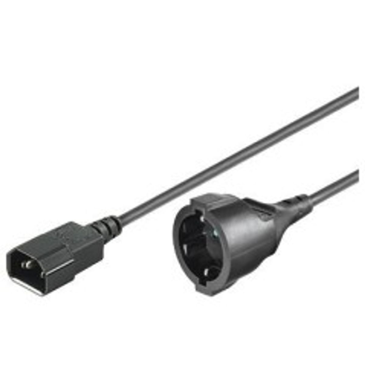 MicroConnect Power Cord C14 -Schuko M-F