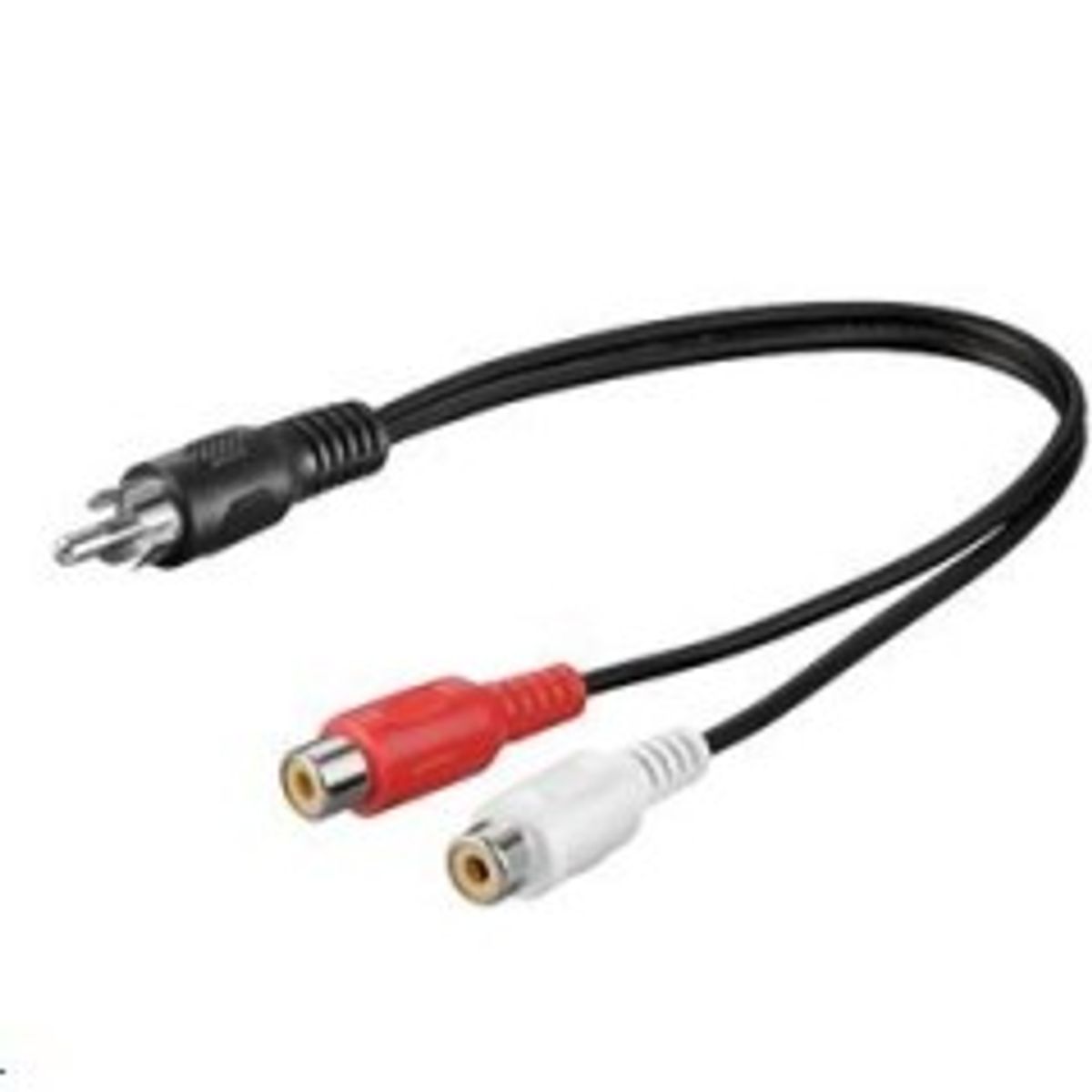 MicroConnect RCA - 2xRCA 0,20m M-F