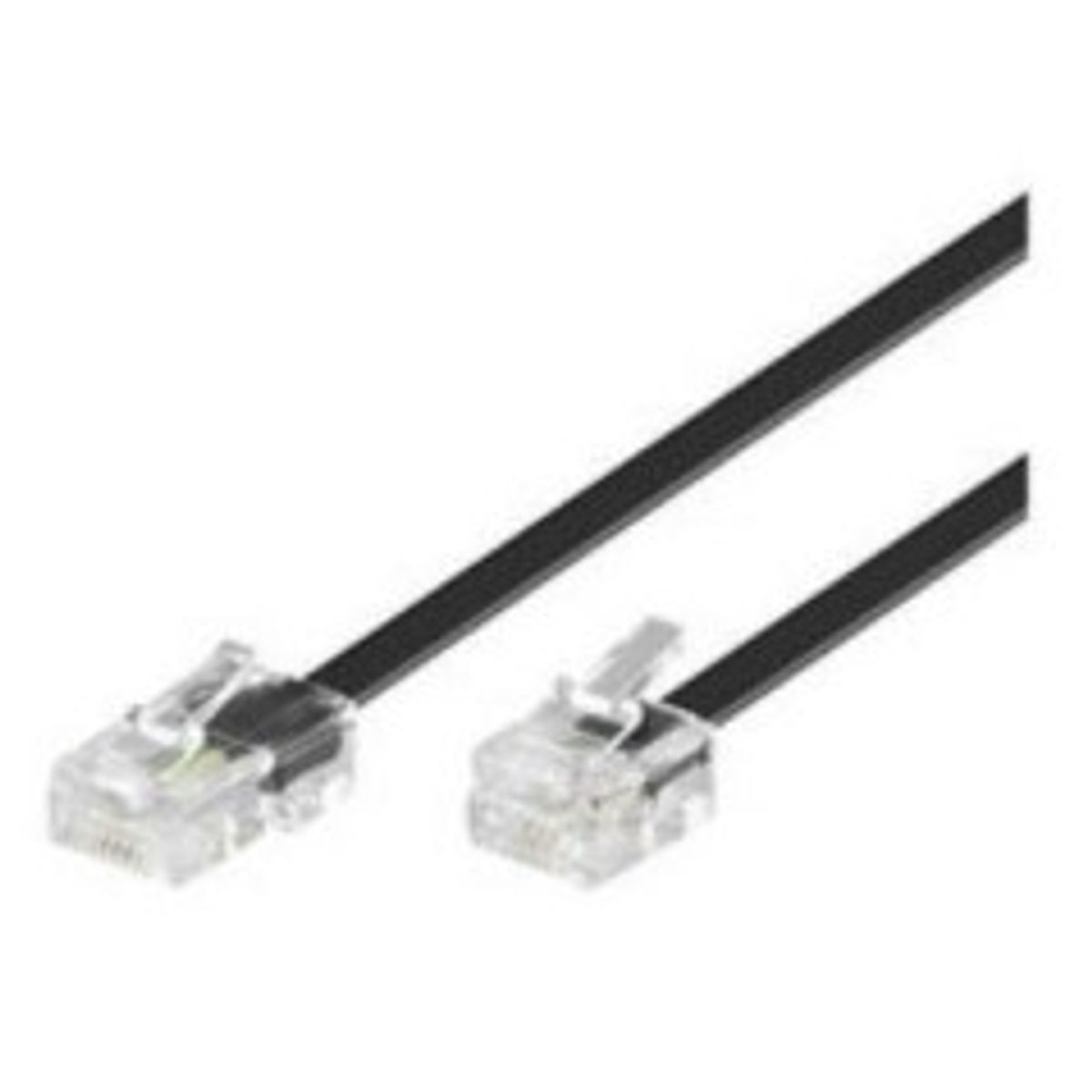 MicroConnect RJ11-RJ45 6M M/M Black