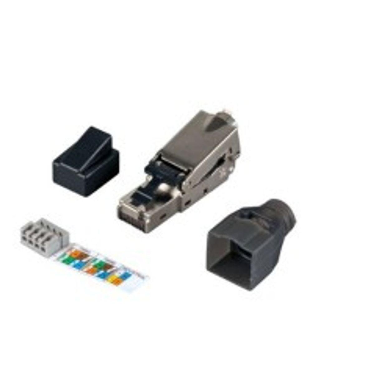 MicroConnect RJ45 STP Connector CAT6