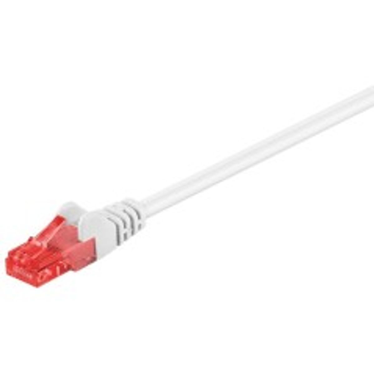 MicroConnect U/UTP CAT6 0.5M White PVC