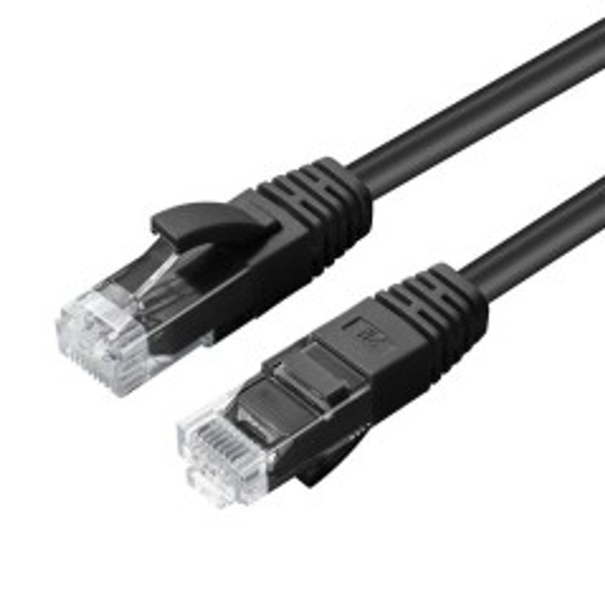 MicroConnect U/UTP CAT6 2M Black LSZH