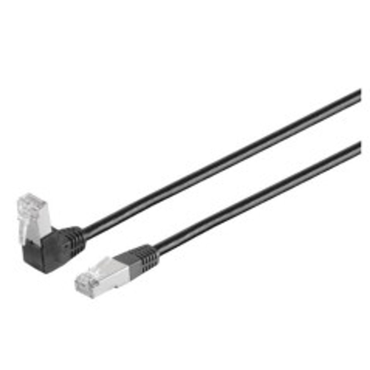 MicroConnect U/UTP CAT6 3M Black PVC 1 x