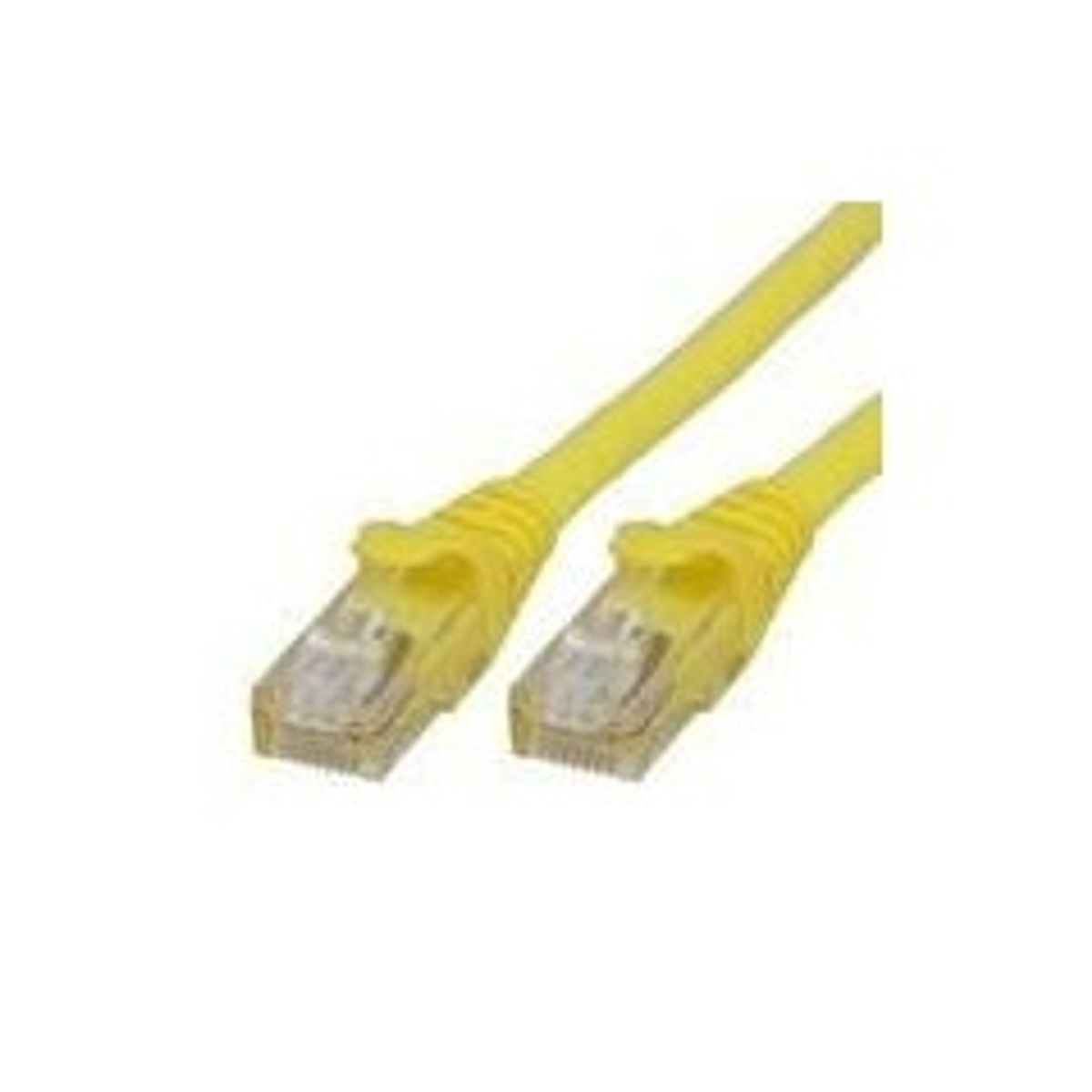 MicroConnect U/UTP CAT6 5M Yellow Snagless