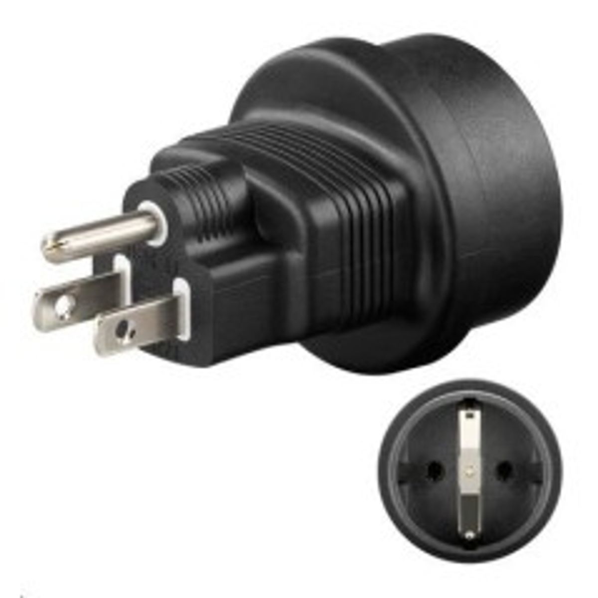 MicroConnect Universal adapter US/Schuko