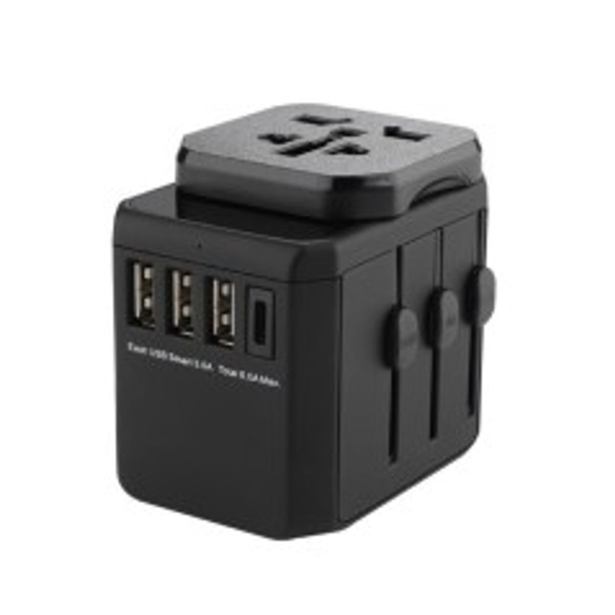 MicroConnect World Travel Adapter, 3 USB A