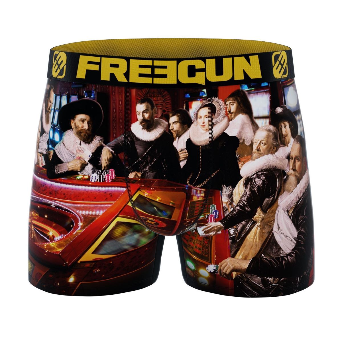 Microfiber Boxershorts - Deko Art Roulette - Freegun