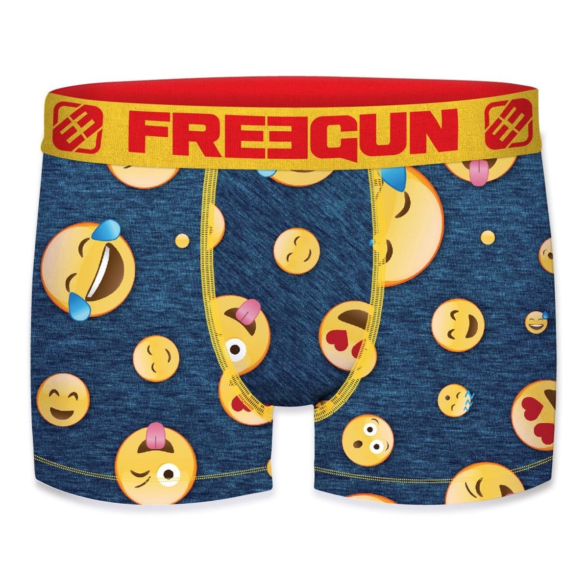 Microfiber Boxershorts - Emoji 3 - Freegun